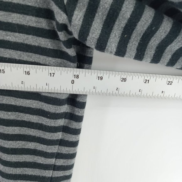 andew gens chic casual stripes sweater size medium - Picture 6 of 9